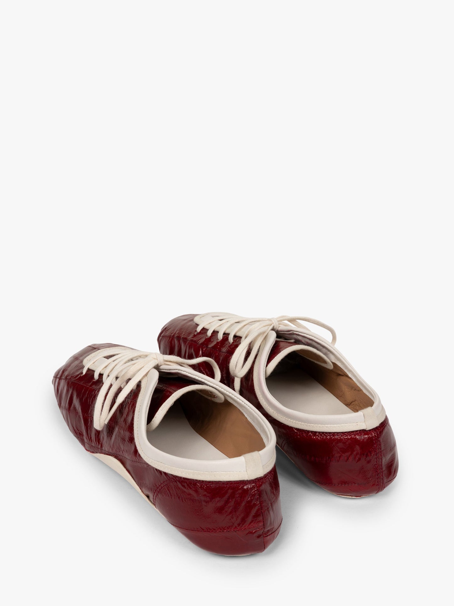 Leather Ballerina Sneakers