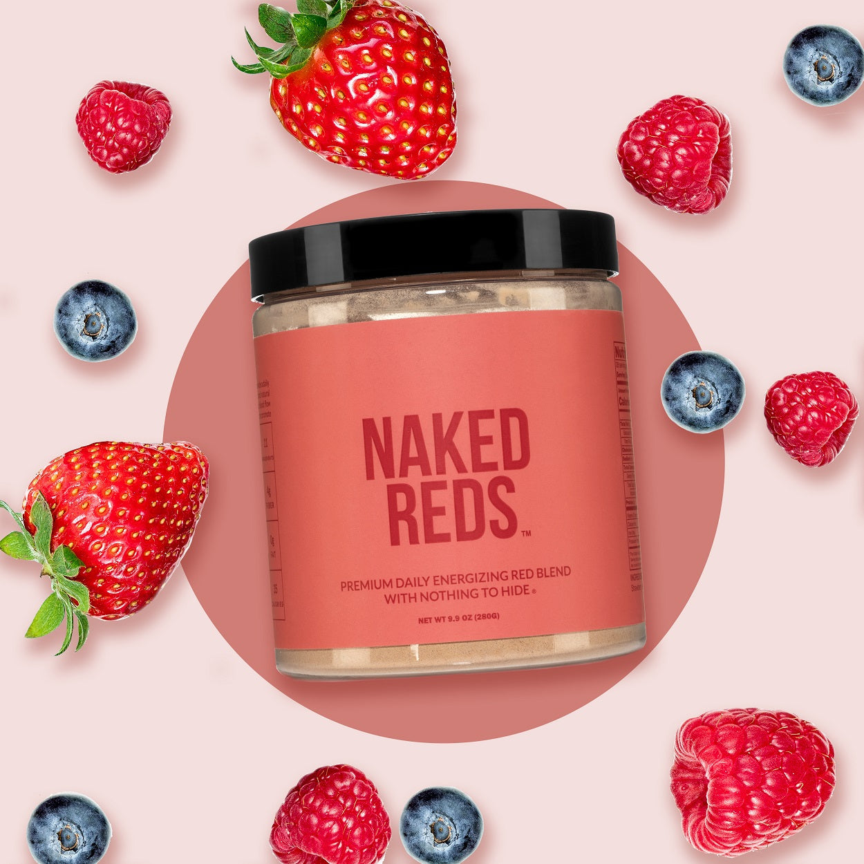 Red Fruit & Vegetable Blend Powder for Easy and Consistent Daily Use