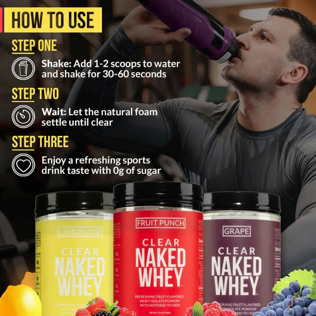 Lemonade Whey Protein Isolate - Lemonade for Easy and Consistent Daily Use