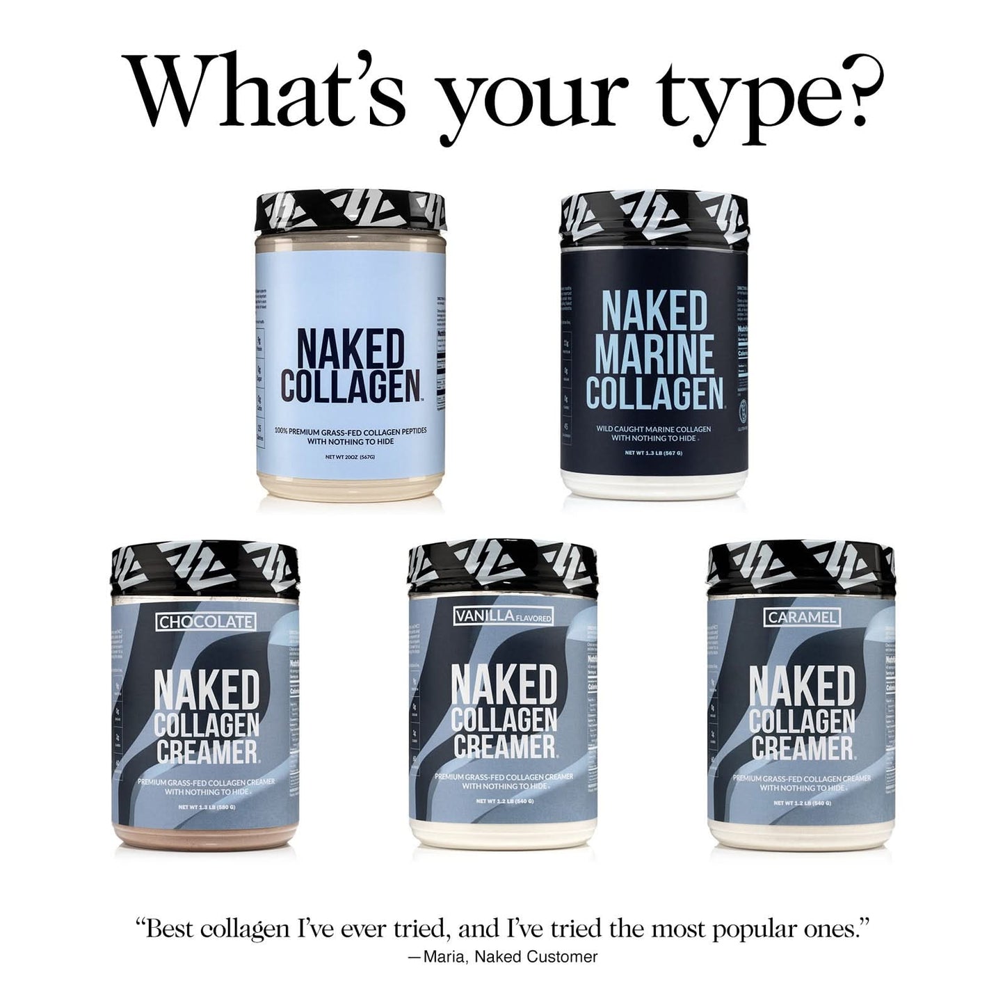 Marine Collagen Peptides Protein Powder - Marine Collagen with a Straightforward Collagen Blend