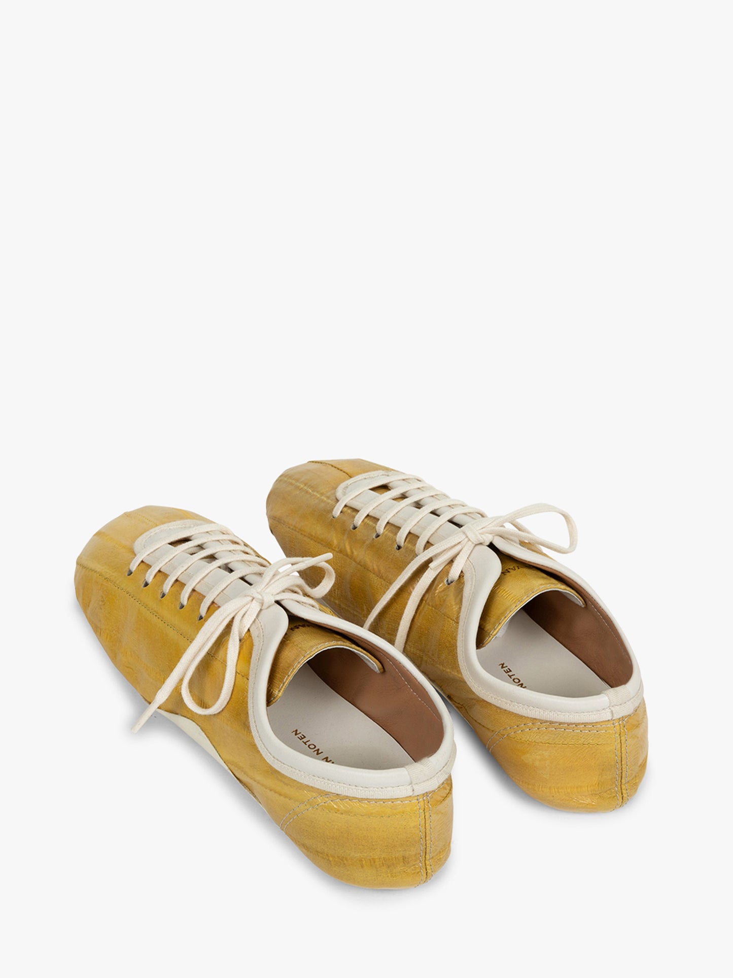 Leather Ballerina Sneakers