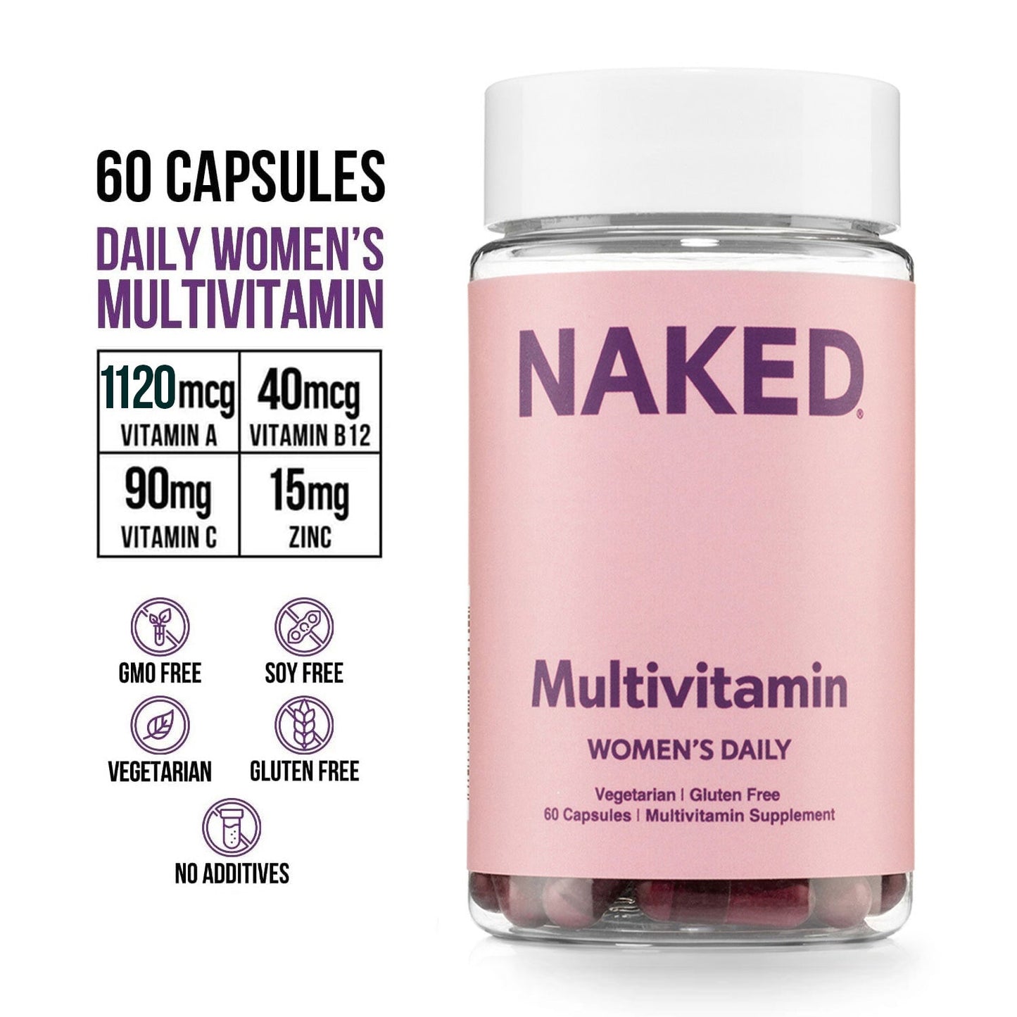 Multivitamin for Women - Women's for Convenient Home or Travel Use