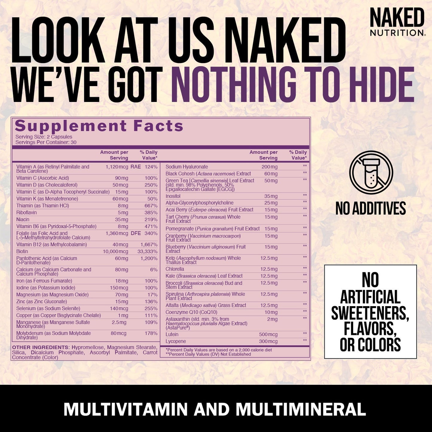 Multivitamin for Women - Women's for Convenient Home or Travel Use