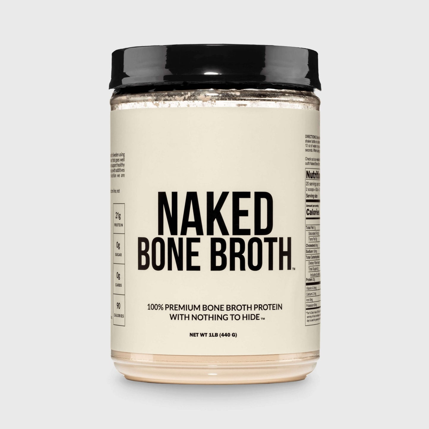 Bone Broth Protein Powder for Easy Mixing at Home or On the Go