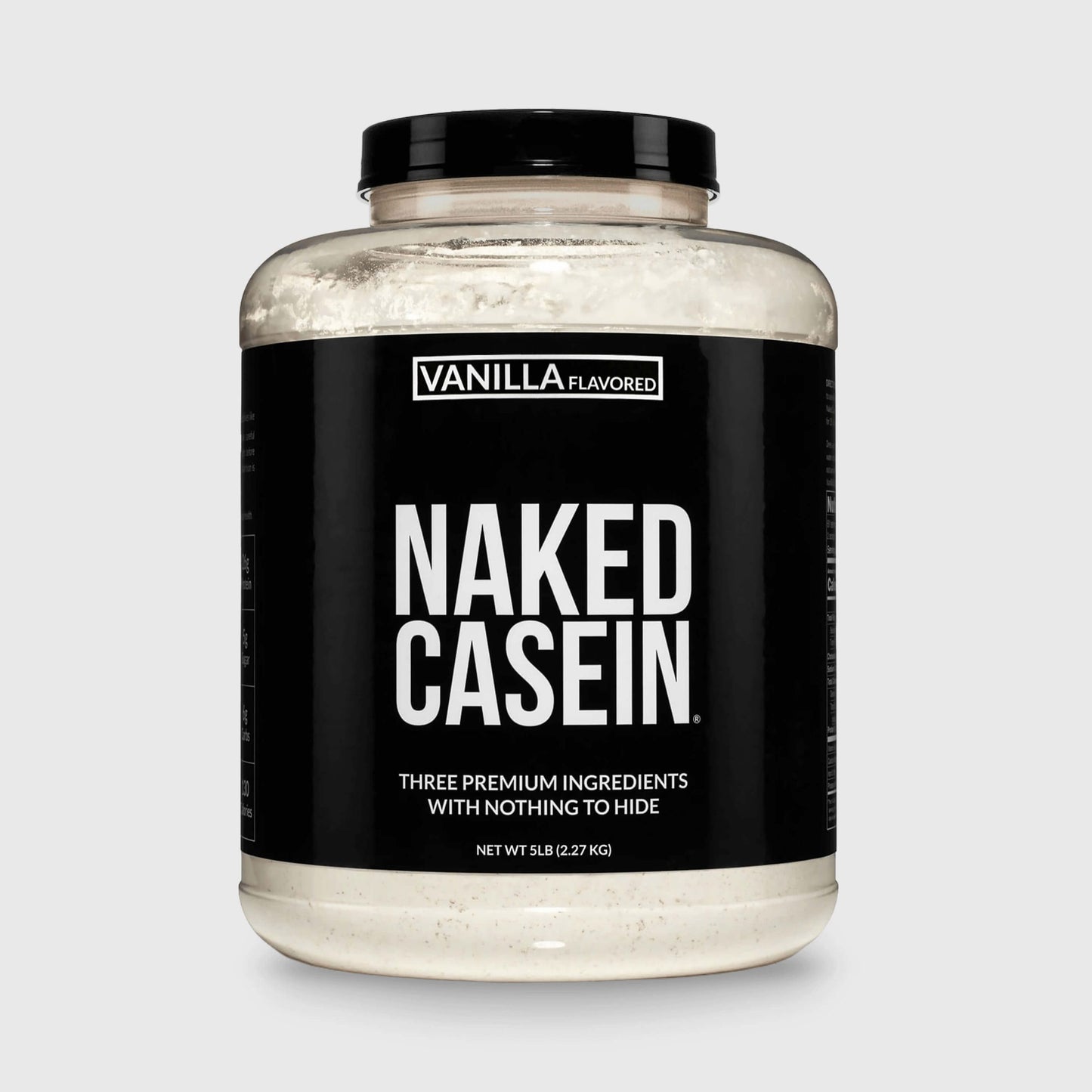 Vanilla Casein Protein Powder - Vanilla - Value Size for Easy Mixing at Home or On the Go
