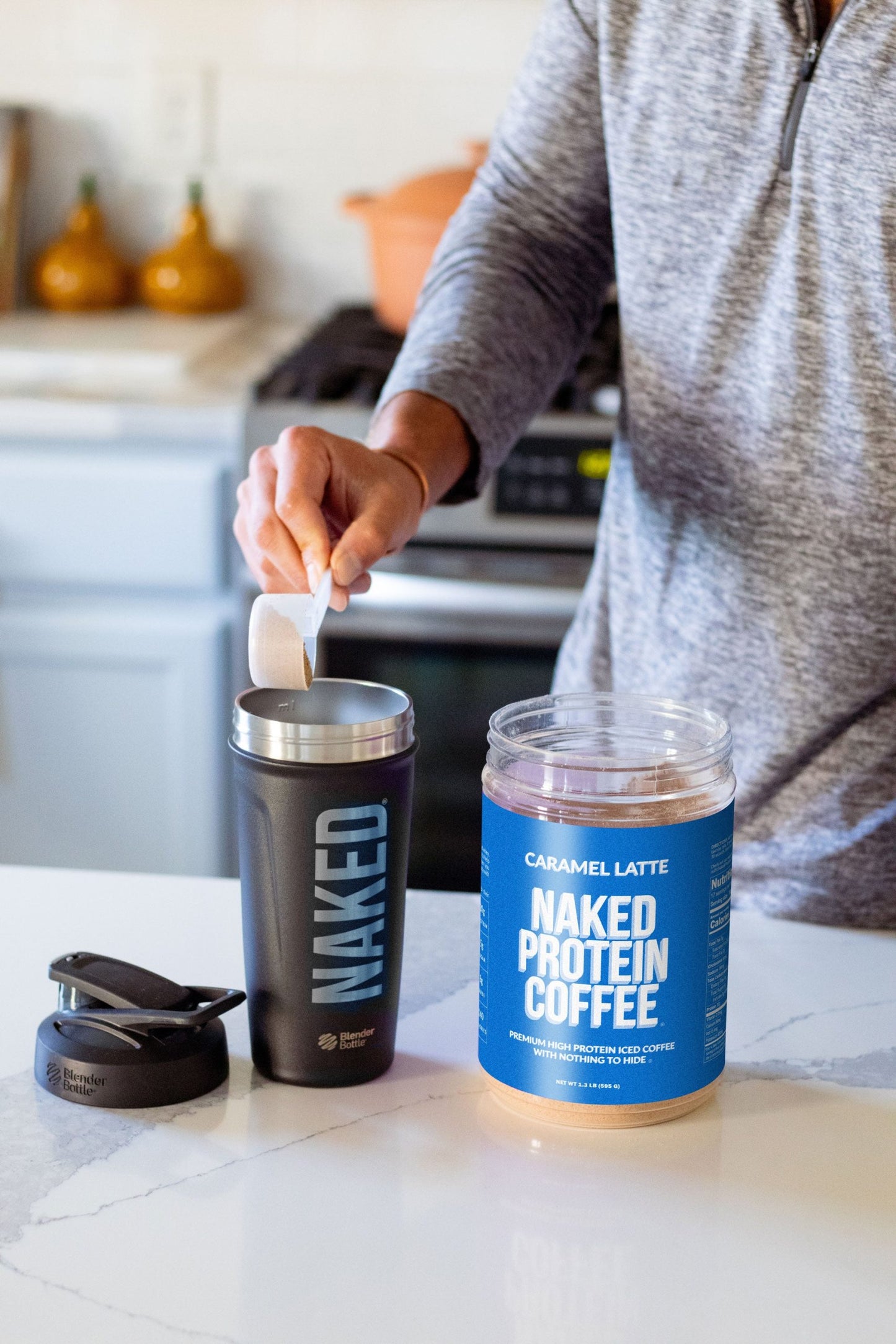 Caramel Latte Protein Iced Coffee - Caramel Latte with a Convenient Coffee Protein Blend