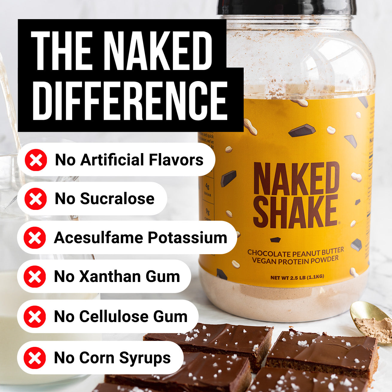 Chocolate PB Protein Shake - Chocolate Peanut Butter with a Convenient Shake-Friendly Formula