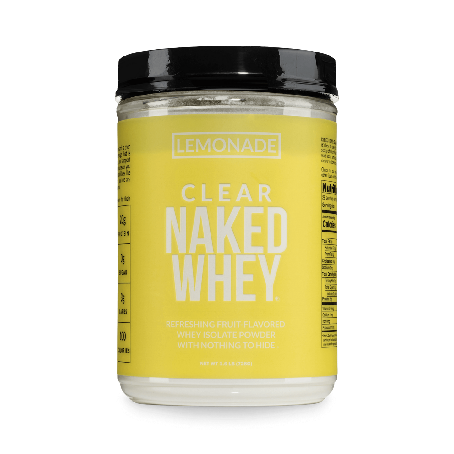Lemonade Whey Protein Isolate - Lemonade for Easy and Consistent Daily Use