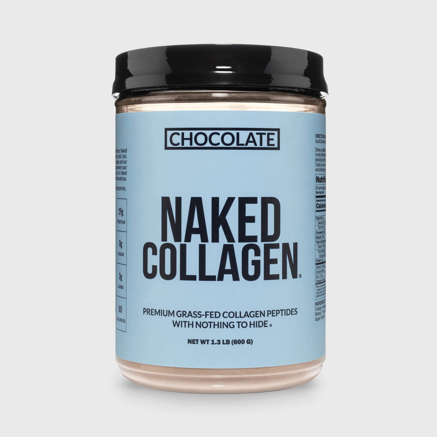 Chocolate Collagen Peptides Powder - Chocolate Collagen Peptides with a Straightforward Collagen Blend