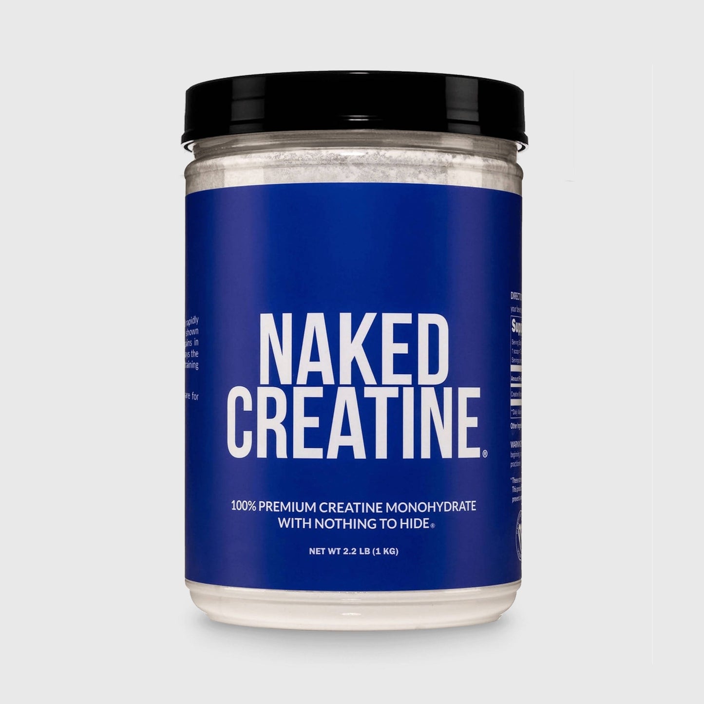 Creatine Monohydrate Powder - Unflavored - Value Size with an Easy-Mix Workout Format