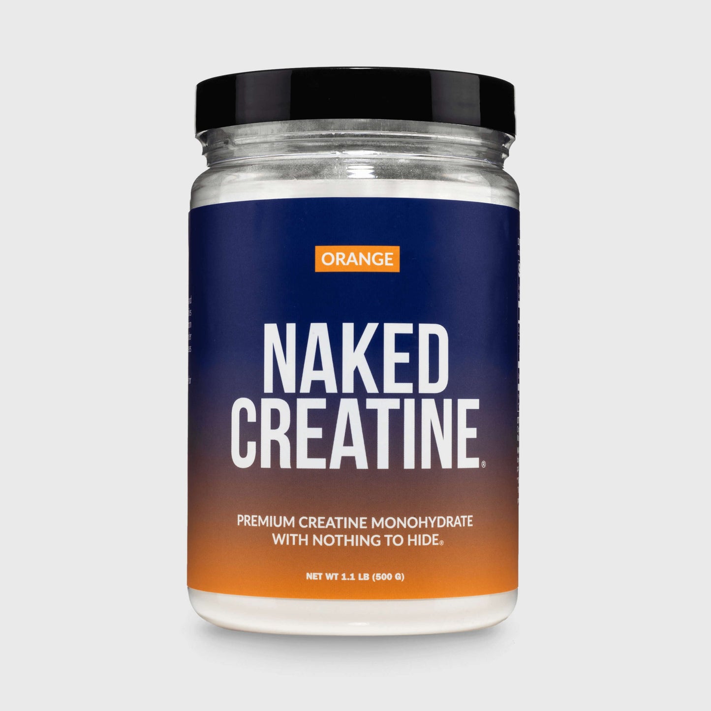Orange Creatine Monohydrate Powder - Orange with an Easy-Mix Workout Format