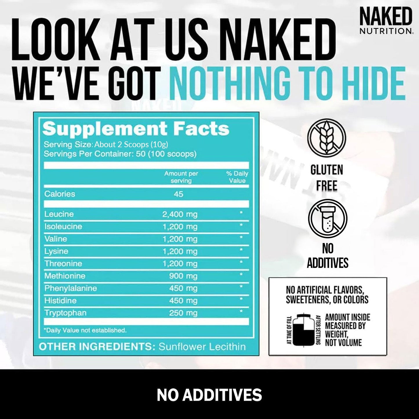 Essential Amino Acids Supplement - Essential Amino Acids with an Easy-Mix Workout Format