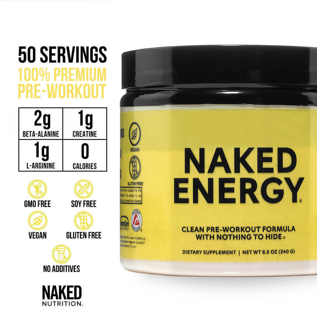 Pre Workout Supplement - Unflavored with an Easy-Mix Workout Format