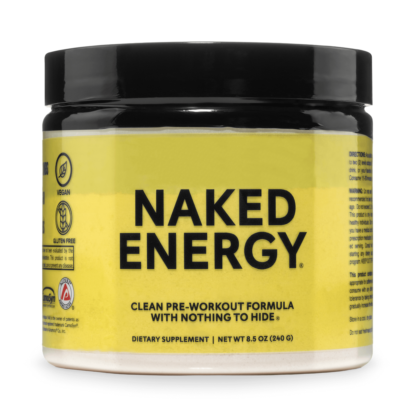 Pre Workout Supplement - Unflavored with an Easy-Mix Workout Format