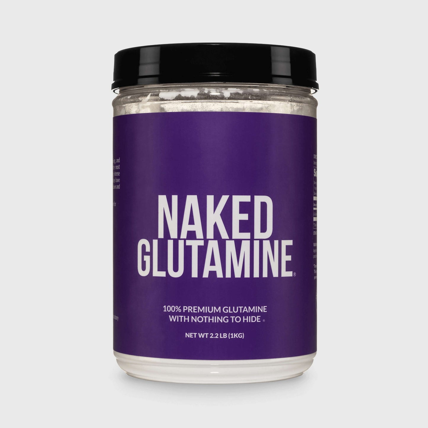 Glutamine Powder - 2.2LB with an Easy-Mix Workout Format