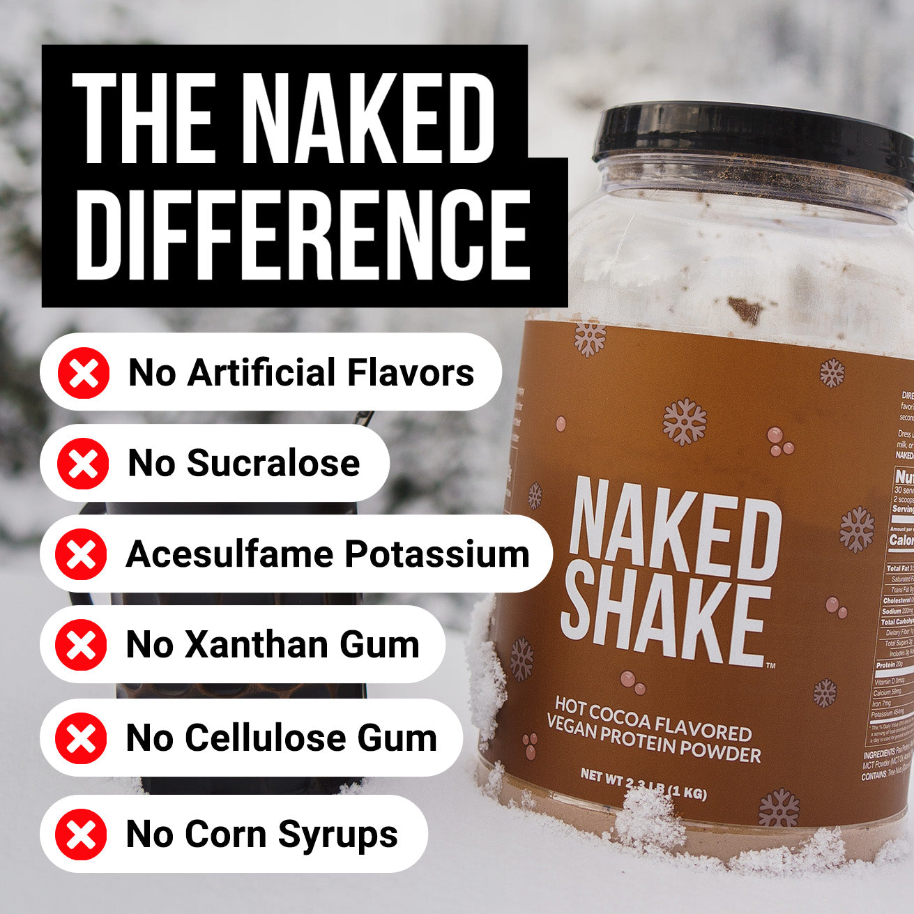 Hot Cocoa Protein Shake - Hot Cocoa with a Convenient Shake-Friendly Formula