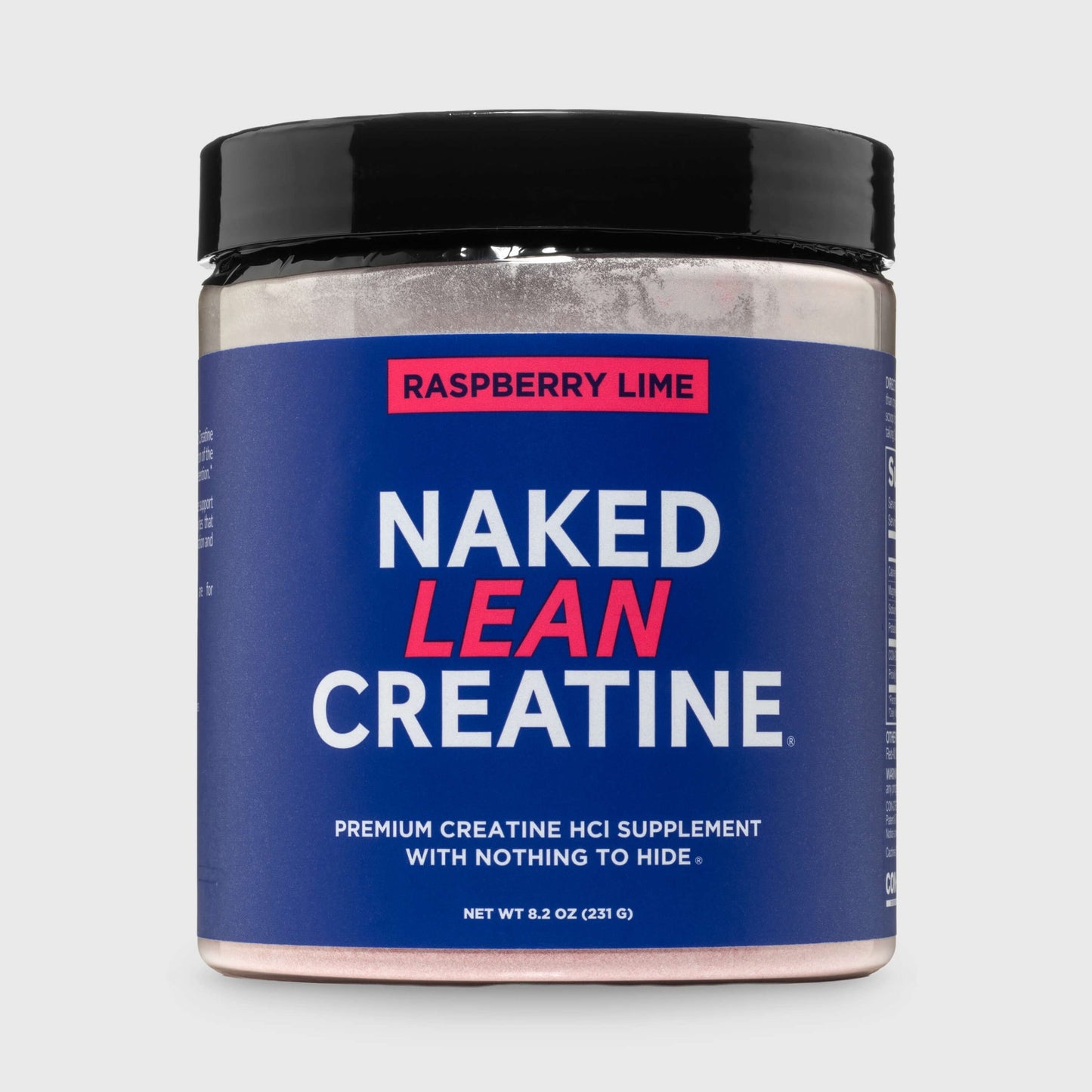 Raspberry Lime Creatine HCl Powder - Raspberry Lime with an Easy-Mix Workout Format