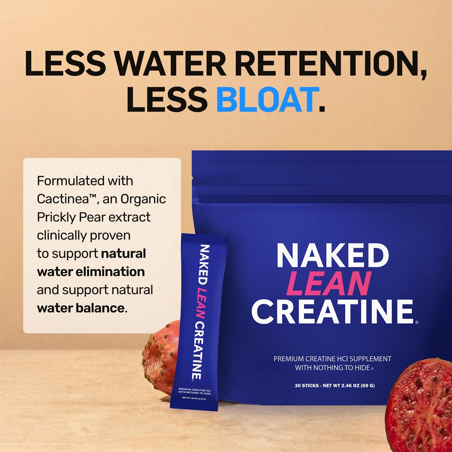 Creatine HCl Travel Packets - Stick Packs with an Easy-Mix Workout Format
