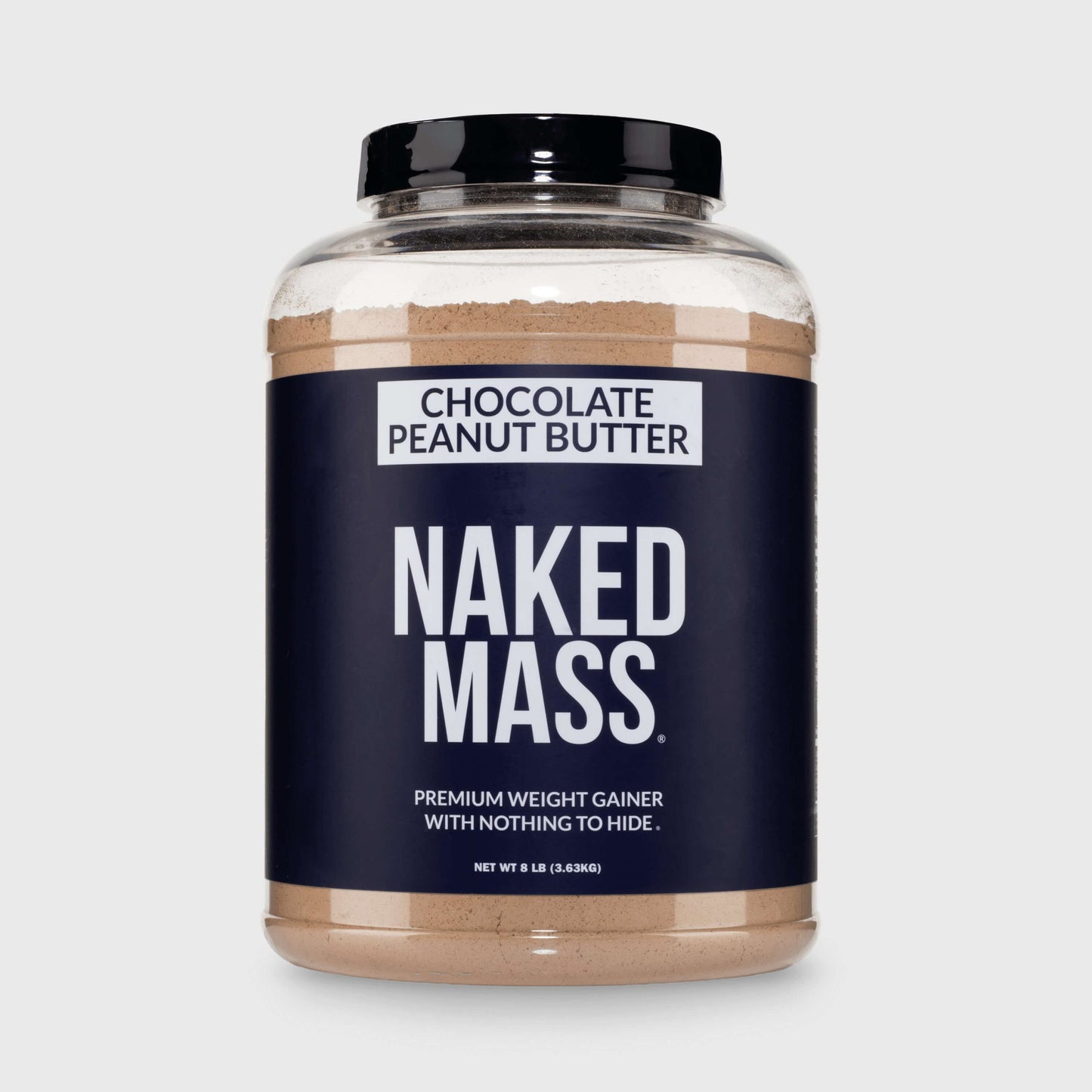 Chocolate Peanut Butter Mass Gainer Protein Supplement - Chocolate PB with an Easy-Mix High-Calorie Formula