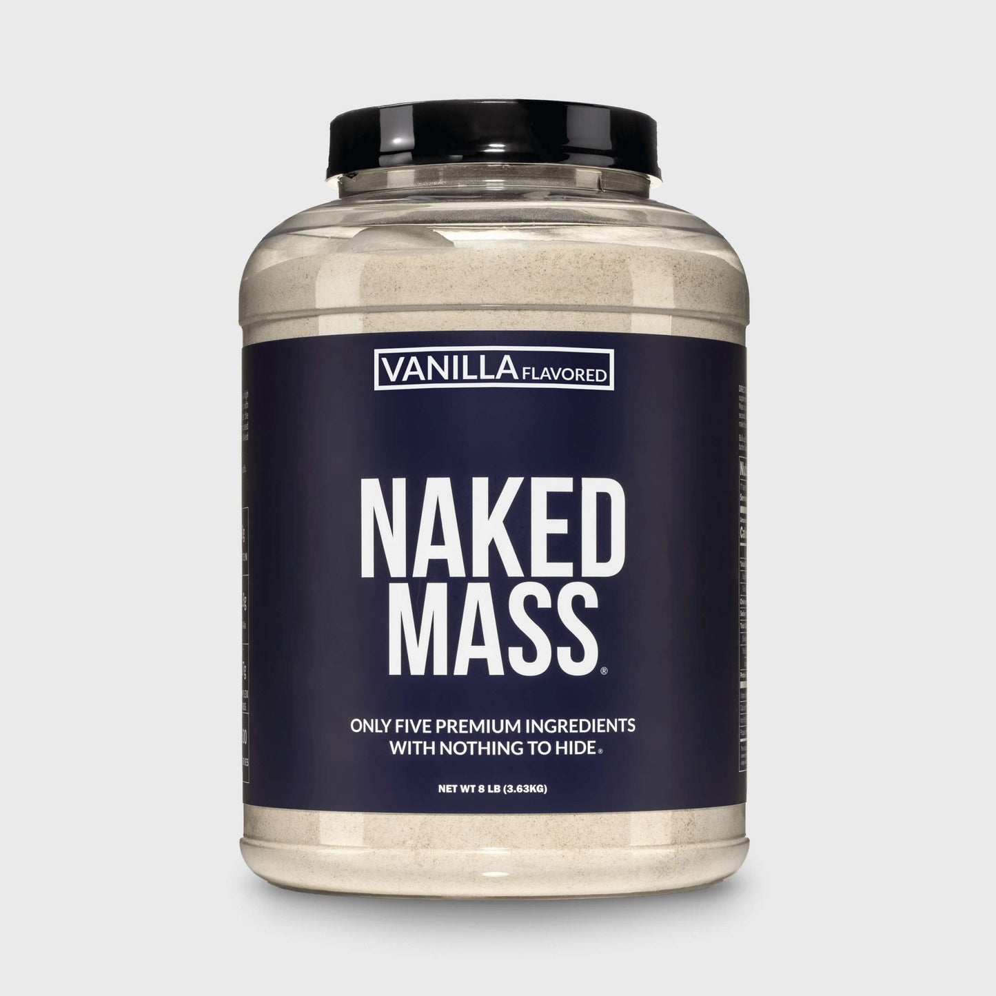 Vanilla Mass Gainer Protein Supplement - Vanilla with an Easy-Mix High-Calorie Formula