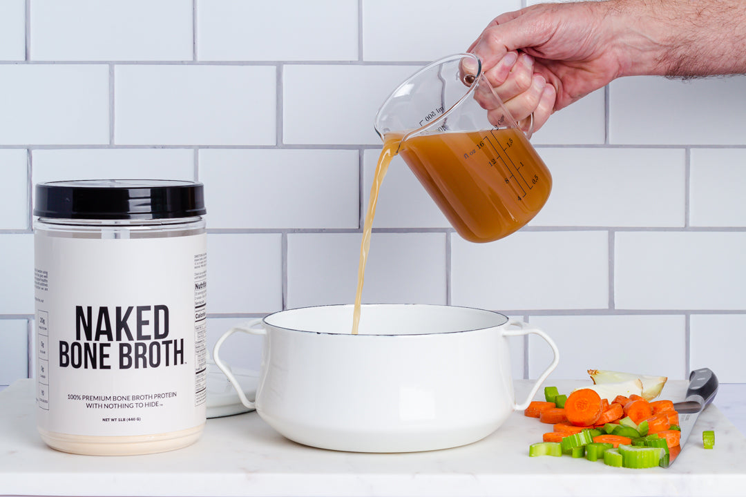 Bone Broth Protein Powder for Easy Mixing at Home or On the Go