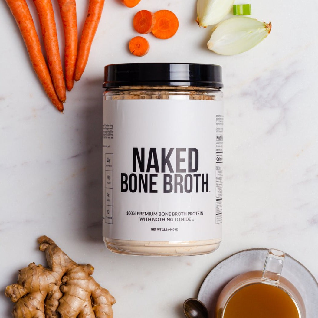 Bone Broth Protein Powder for Easy Mixing at Home or On the Go