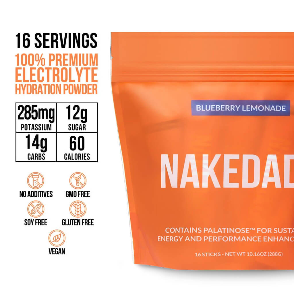 Electrolytes Powder Packets - Blueberry Lemonade - Blueberry Lemonade with a Convenient Single-Serve Format