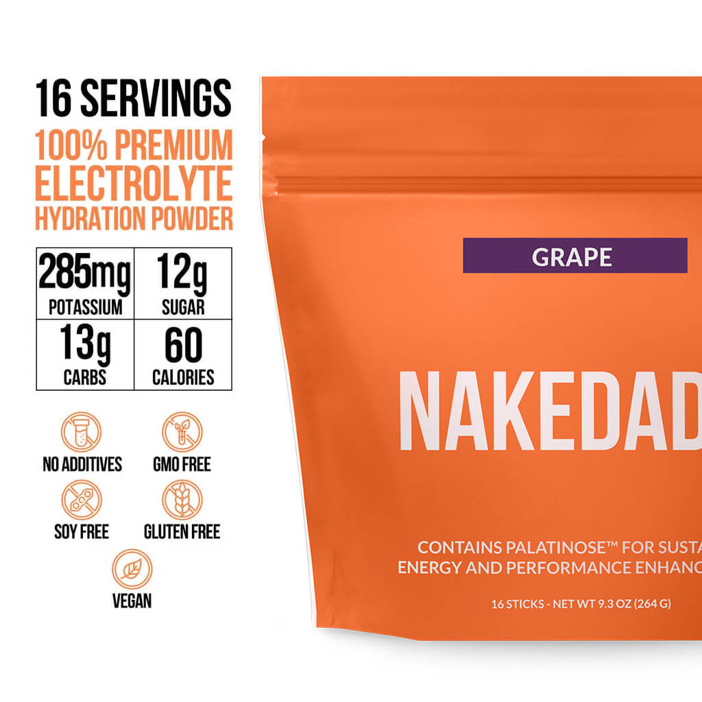 Electrolytes Powder Packets - Grape - Grape with a Convenient Single-Serve Format