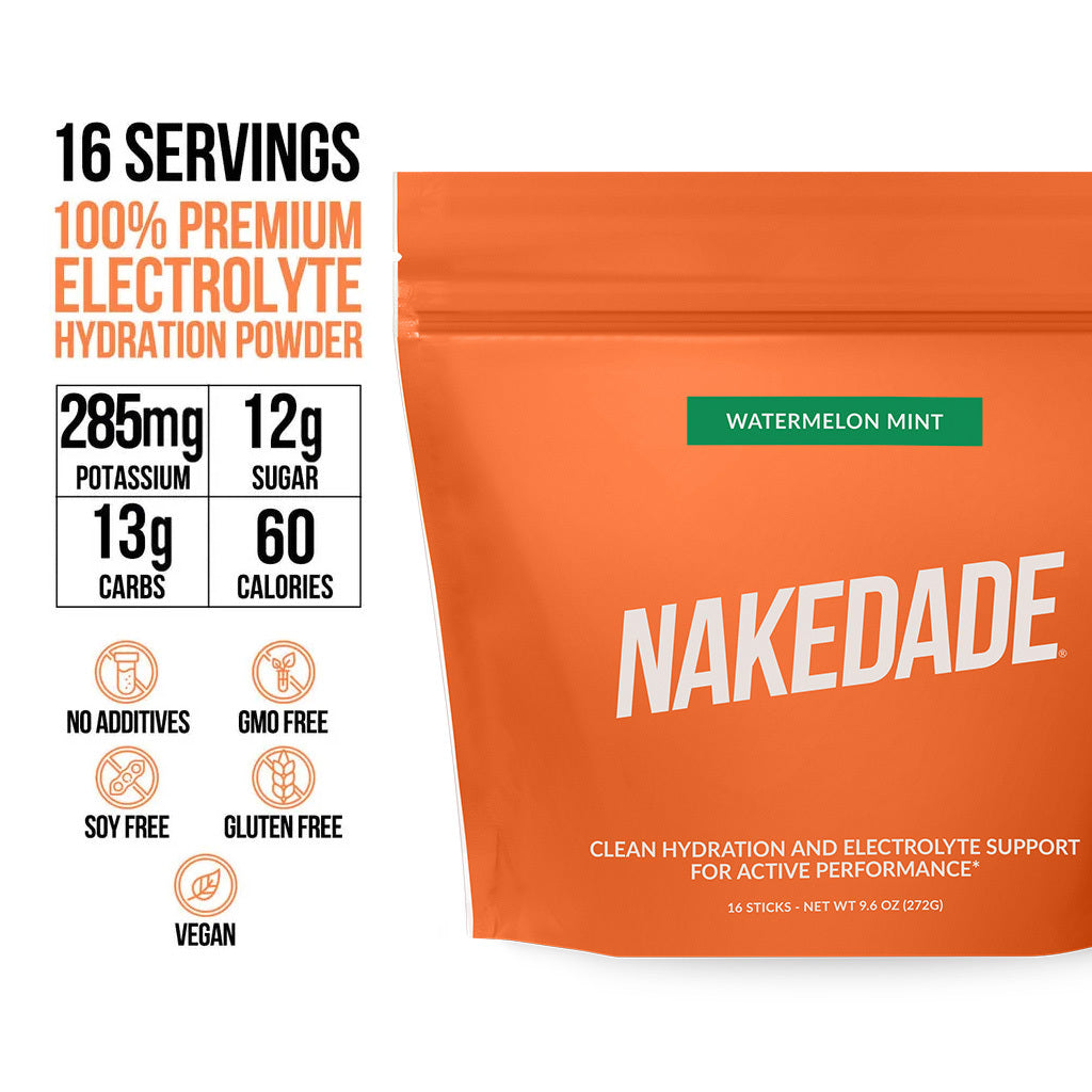 Electrolytes Powder Packets - Watermelon Mint - Watermelon Mint with a Convenient Single-Serve Format