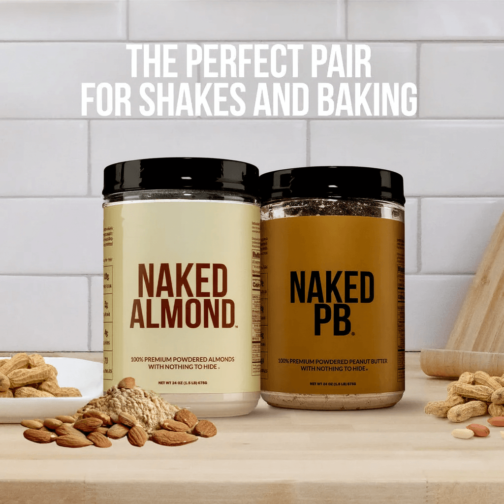 Organic Powdered Peanut Butter - Organic for Easy Mixing at Home or On the Go