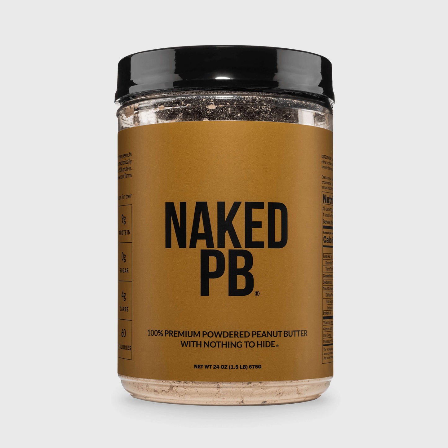 Powdered Peanut Butter - PB - 1.5 LB for Easy Mixing at Home or On the Go