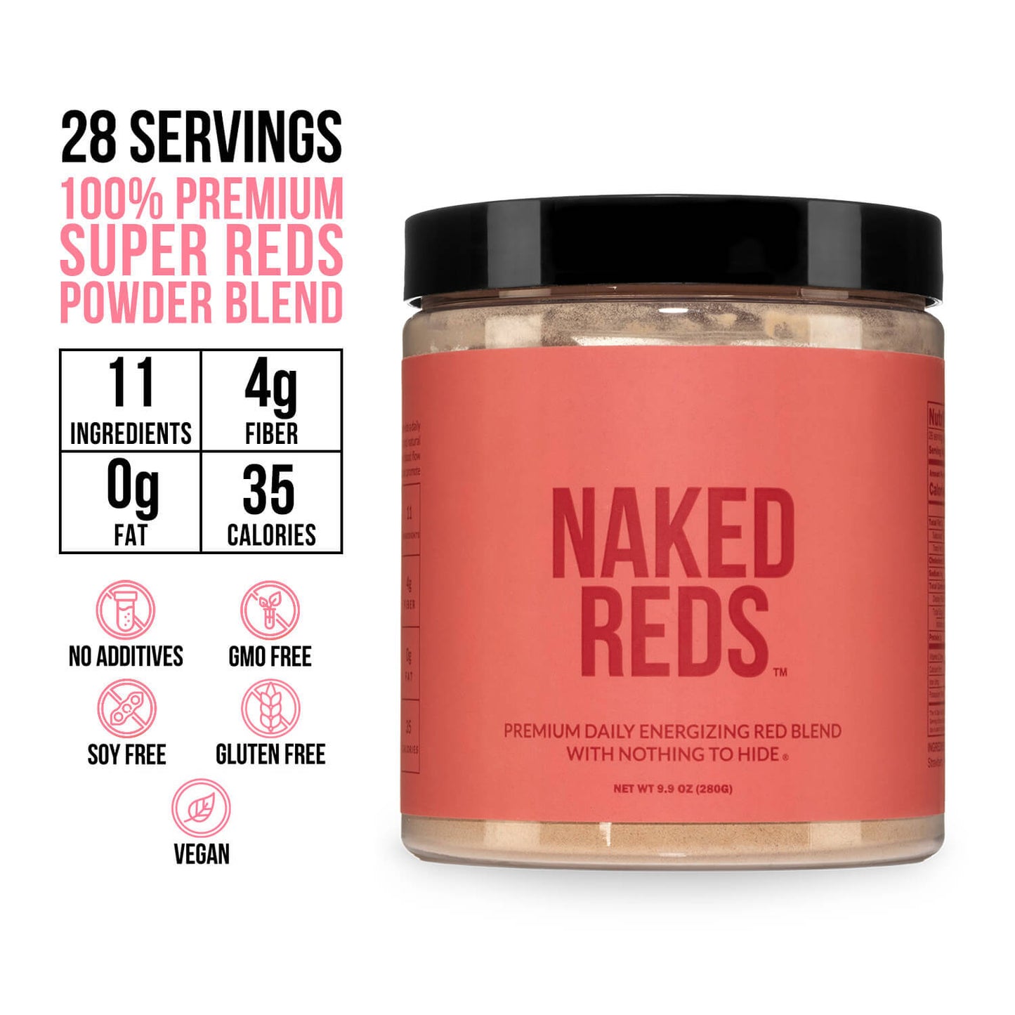 Red Fruit & Vegetable Blend Powder for Easy and Consistent Daily Use