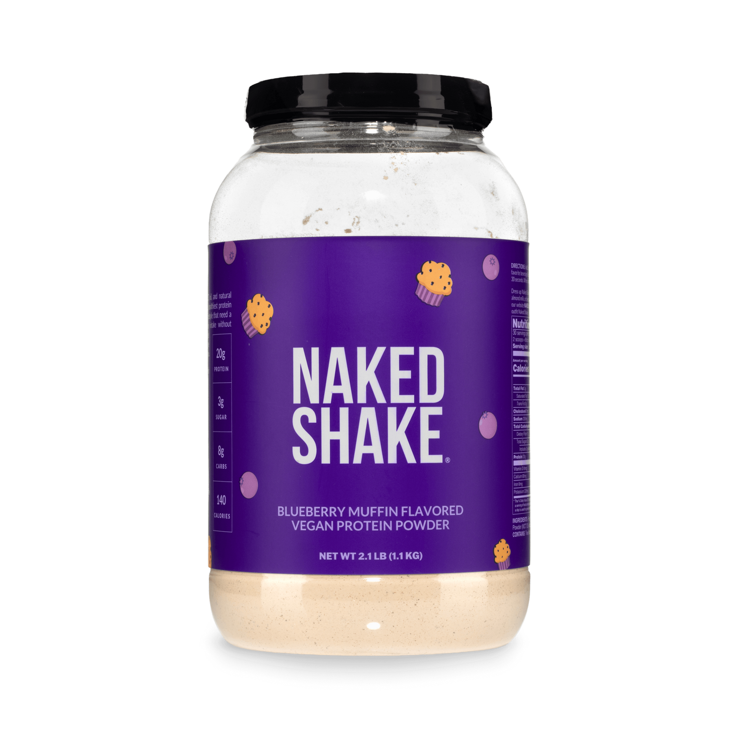 Blueberry Muffin Protein Shake - Blueberry Muffin with a Convenient Shake-Friendly Formula