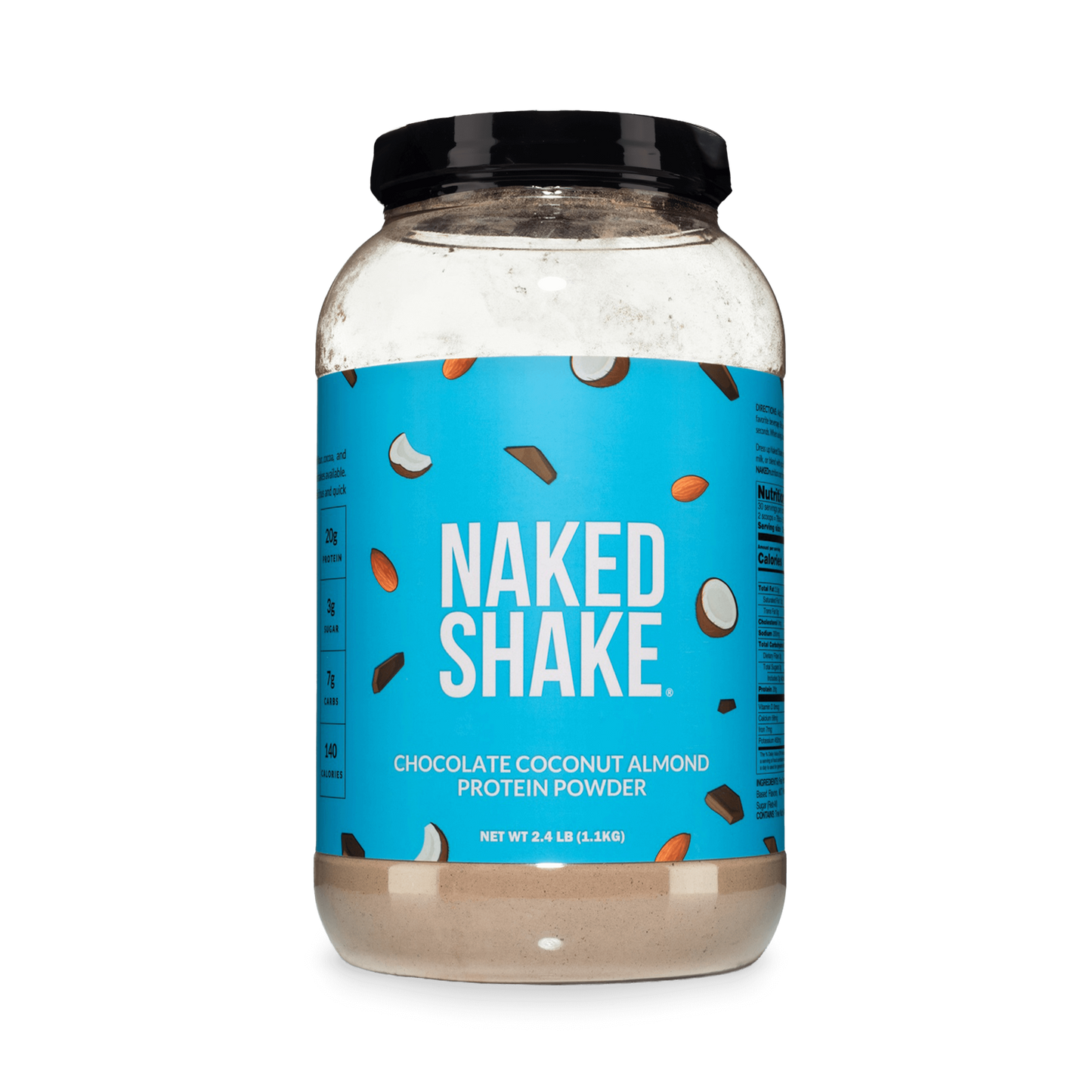 Chocolate Coconut Almond Protein Shake - Chocolate Coconut Almond with a Convenient Shake-Friendly Formula