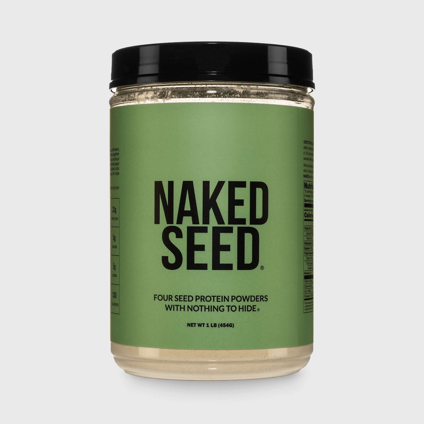 Seed Protein Powder for Easy Mixing at Home or On the Go