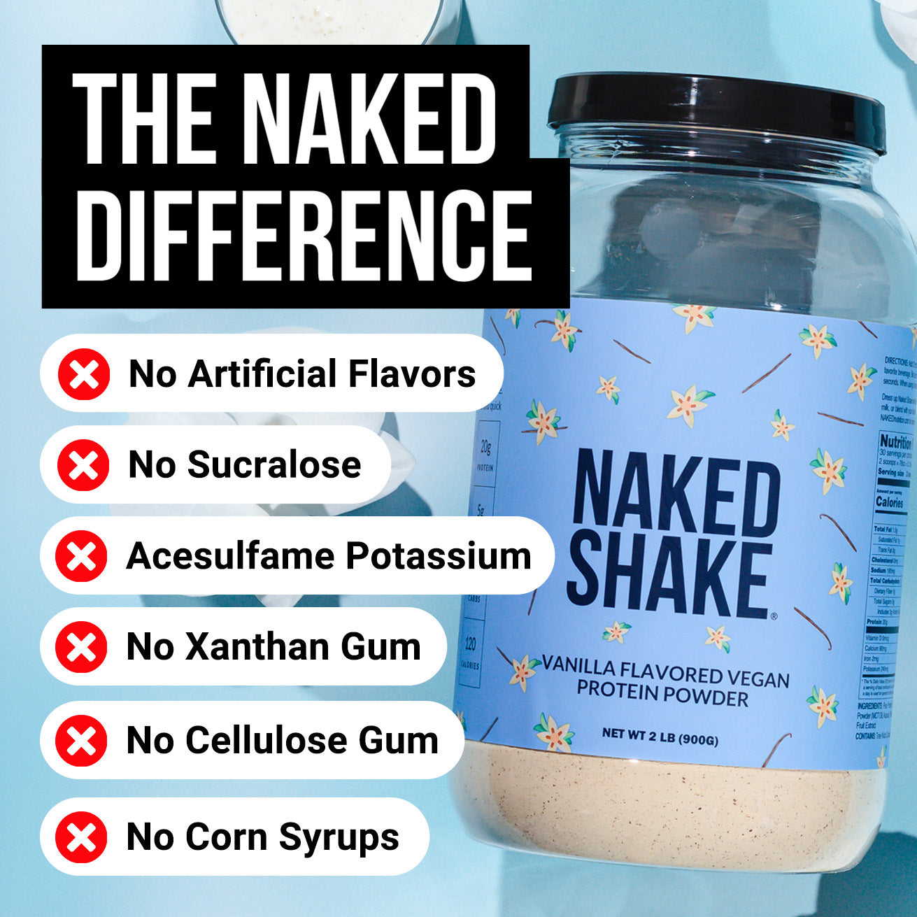 Vanilla Protein Shake - Vanilla with a Convenient Shake-Friendly Formula