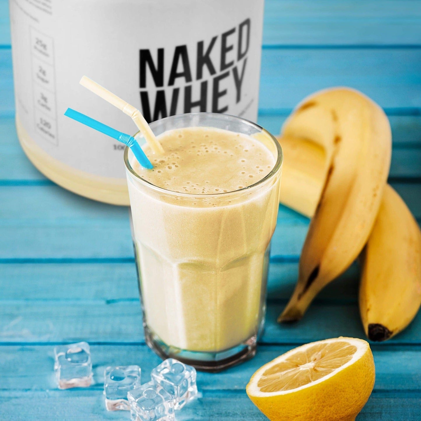 Vanilla Whey Protein Powder - Vanilla - Value Size for Easy Mixing at Home or On the Go