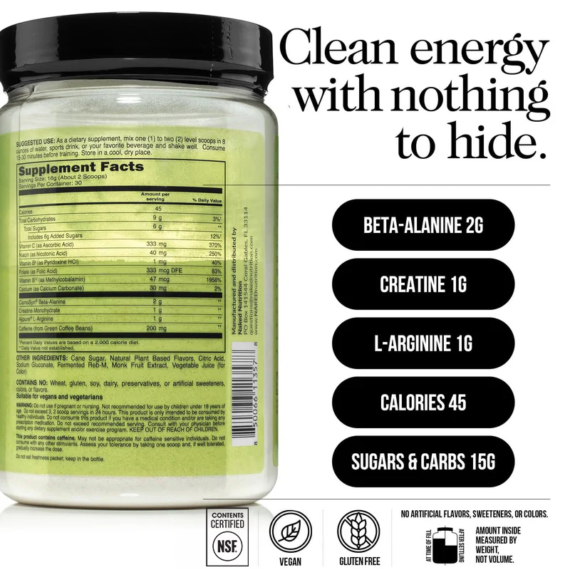 Watermelon Pre Workout Supplement - Watermelon with an Easy-Mix Workout Format