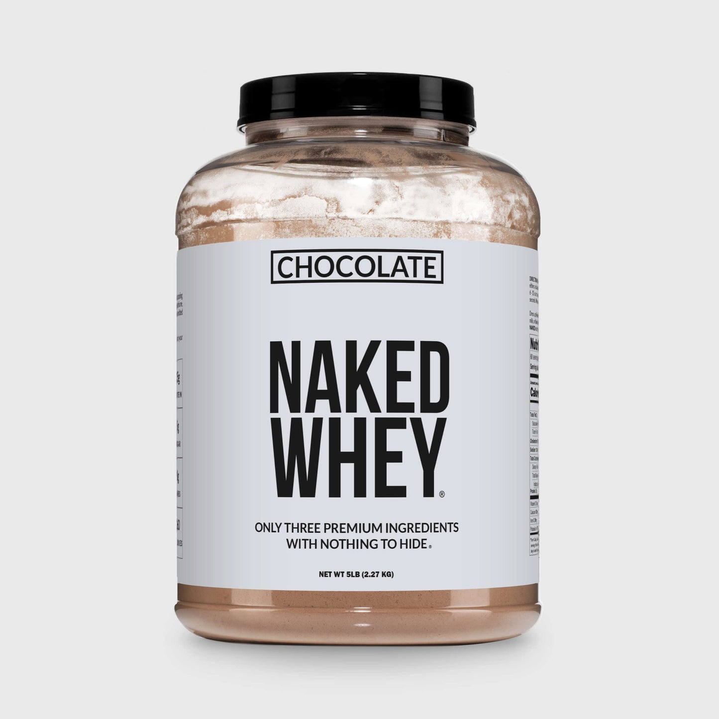 Chocolate Whey Protein Powder - Chocolate - Value Size for Easy Mixing at Home or On the Go