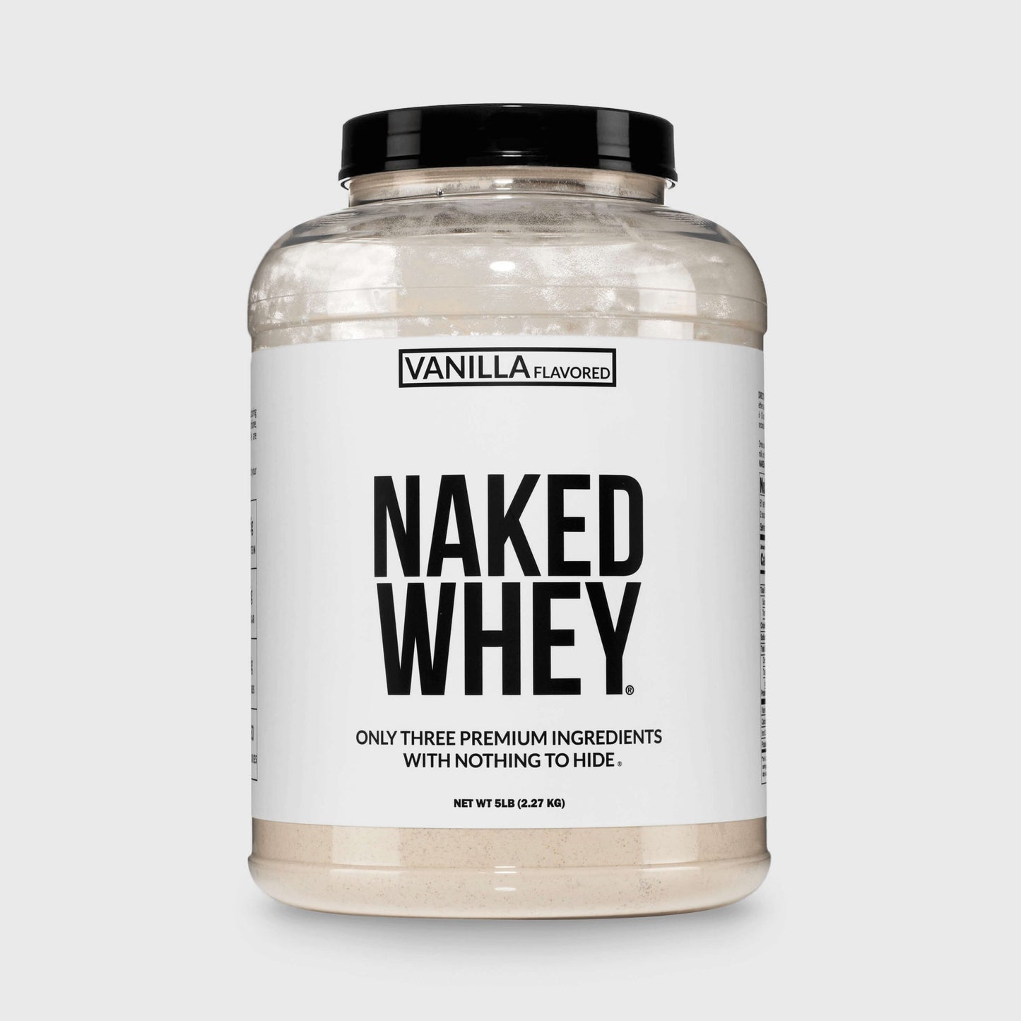 Vanilla Whey Protein Powder - Vanilla - Value Size for Easy Mixing at Home or On the Go