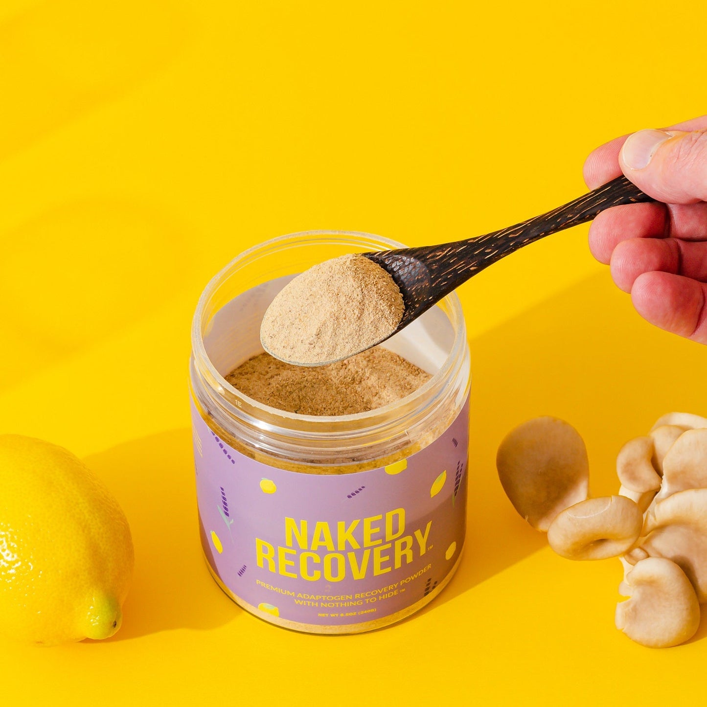 Mushroom Blend Supplement with Tart Cherry & Lemon Balm for Easy and Consistent Daily Use
