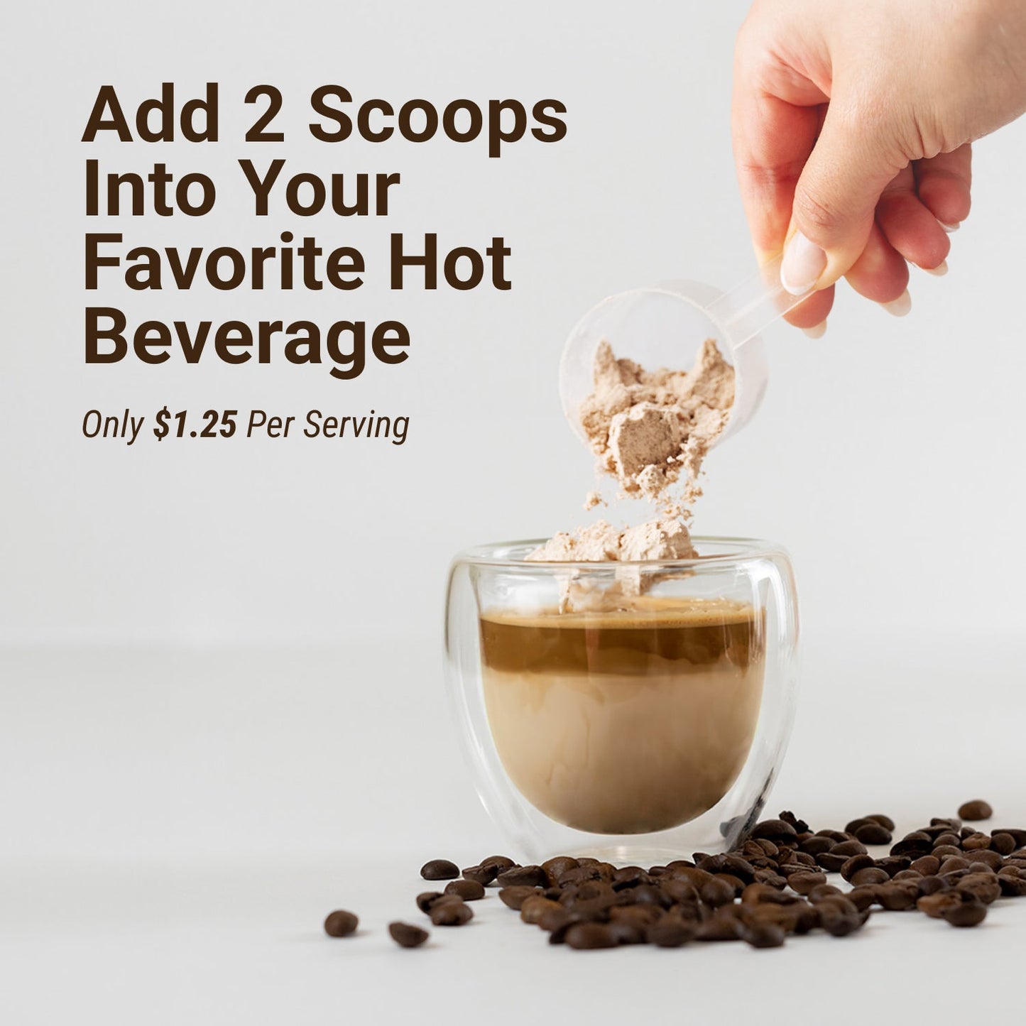 Mocha Coffee Creamer - Mocha Collagen Creamer with a Convenient Coffee Protein Blend