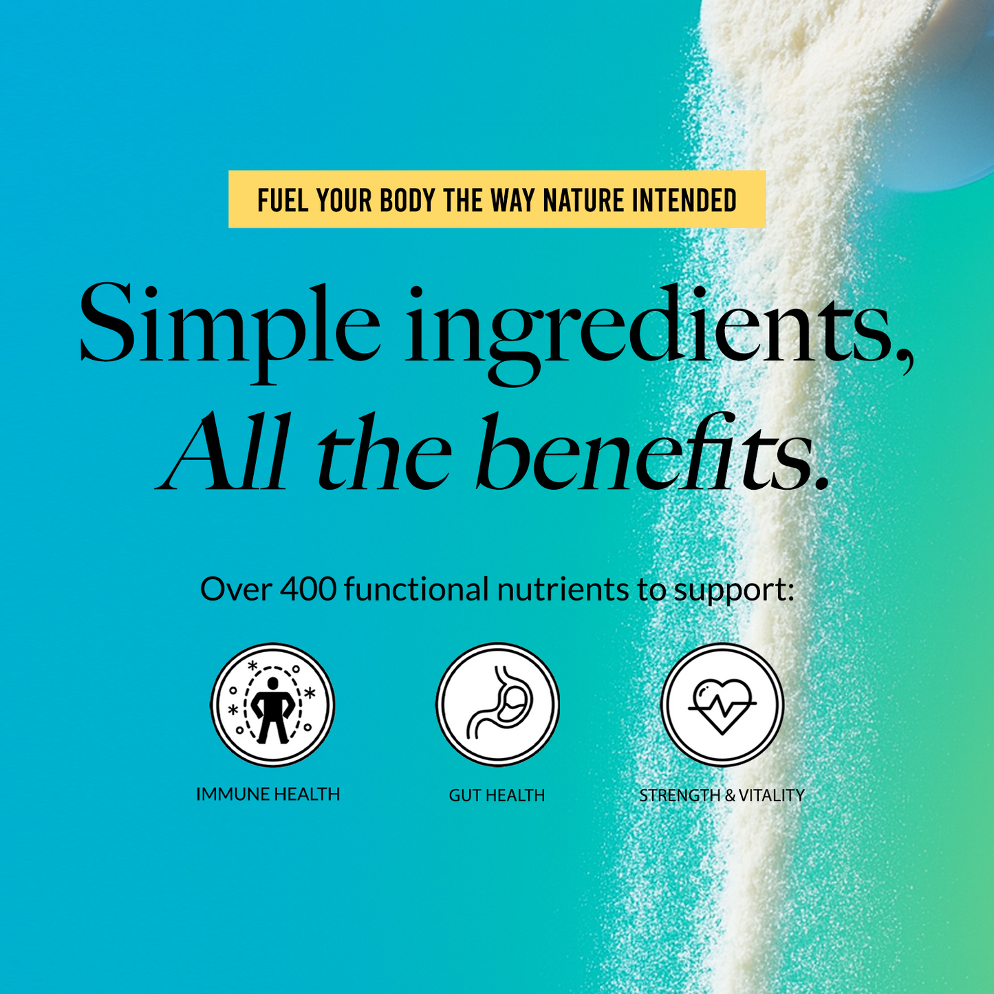 Grass-Fed Colostrum Powder - Colostrum Powder with a Straightforward Collagen Blend
