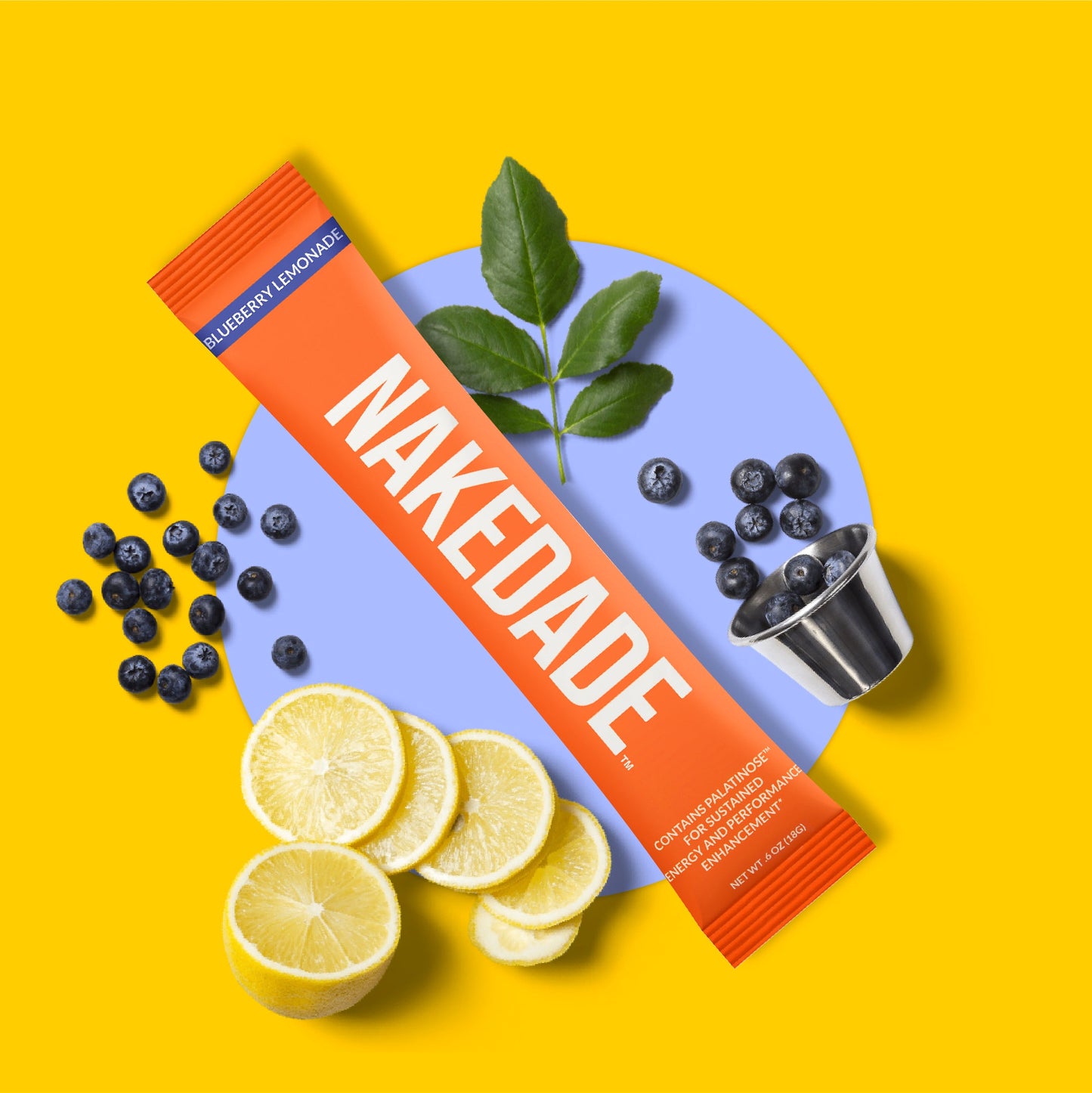 Electrolytes Powder Packets - Blueberry Lemonade - Blueberry Lemonade with a Convenient Single-Serve Format