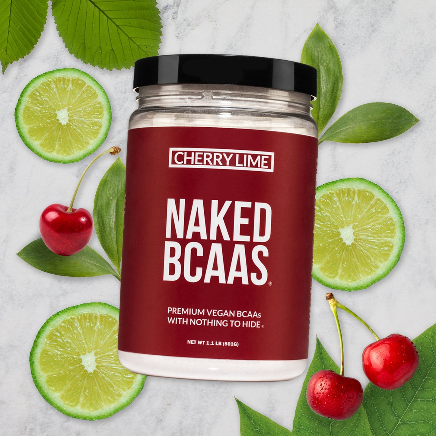 Cherry Lime Branched Chain Amino Acids - Cherry Lime BCAA with an Easy-Mix Workout Format