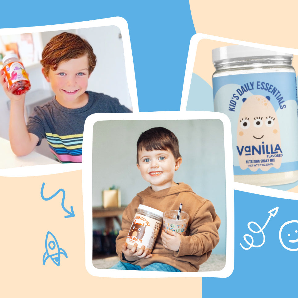 Kid's Nutrition Shake - Vanilla Formula for Easy Everyday Family Routines