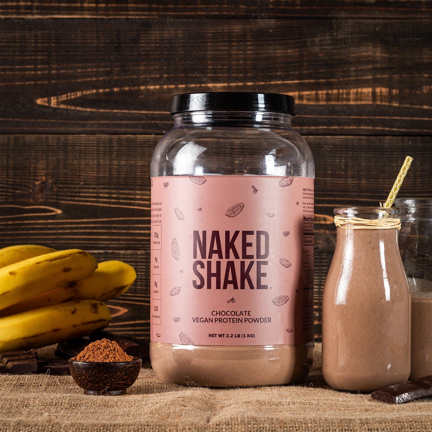 Chocolate Protein Shake - Chocolate with a Convenient Shake-Friendly Formula