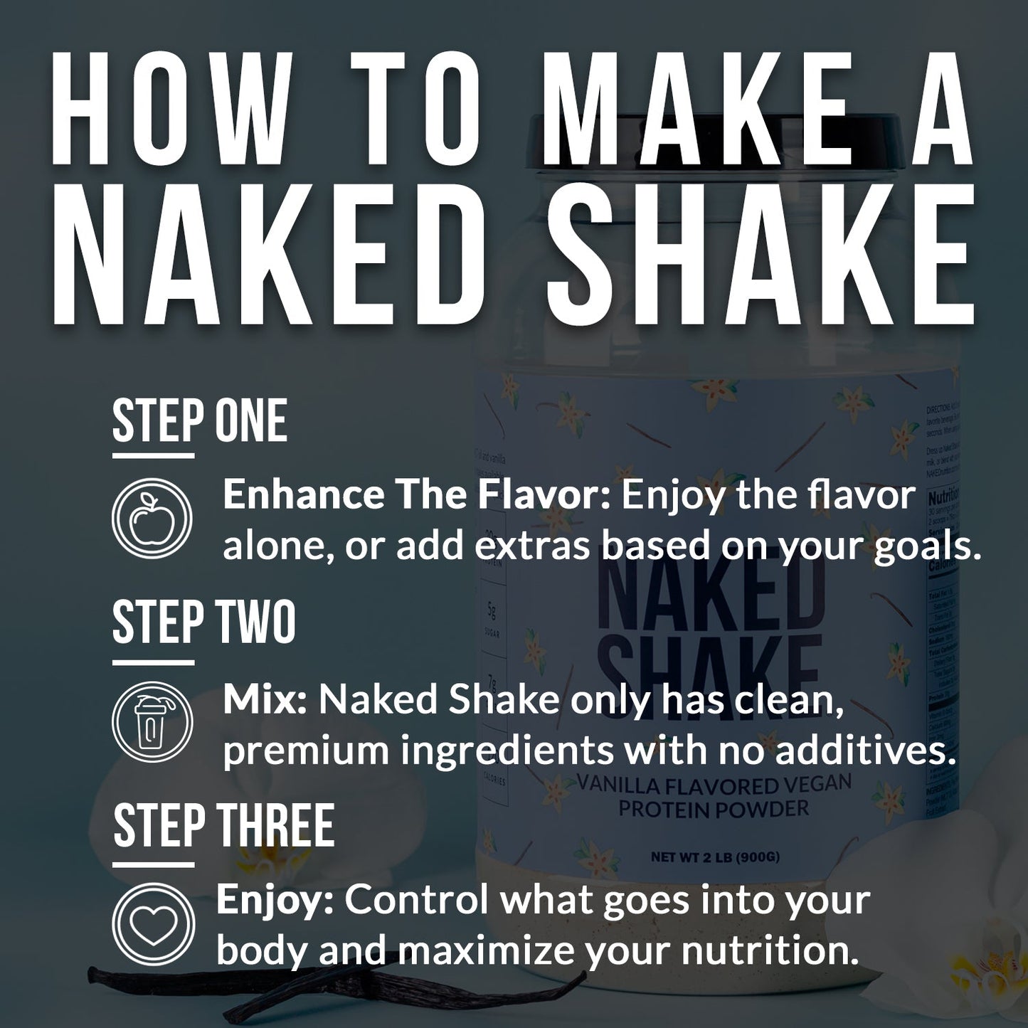 Vanilla Protein Shake - Vanilla with a Convenient Shake-Friendly Formula