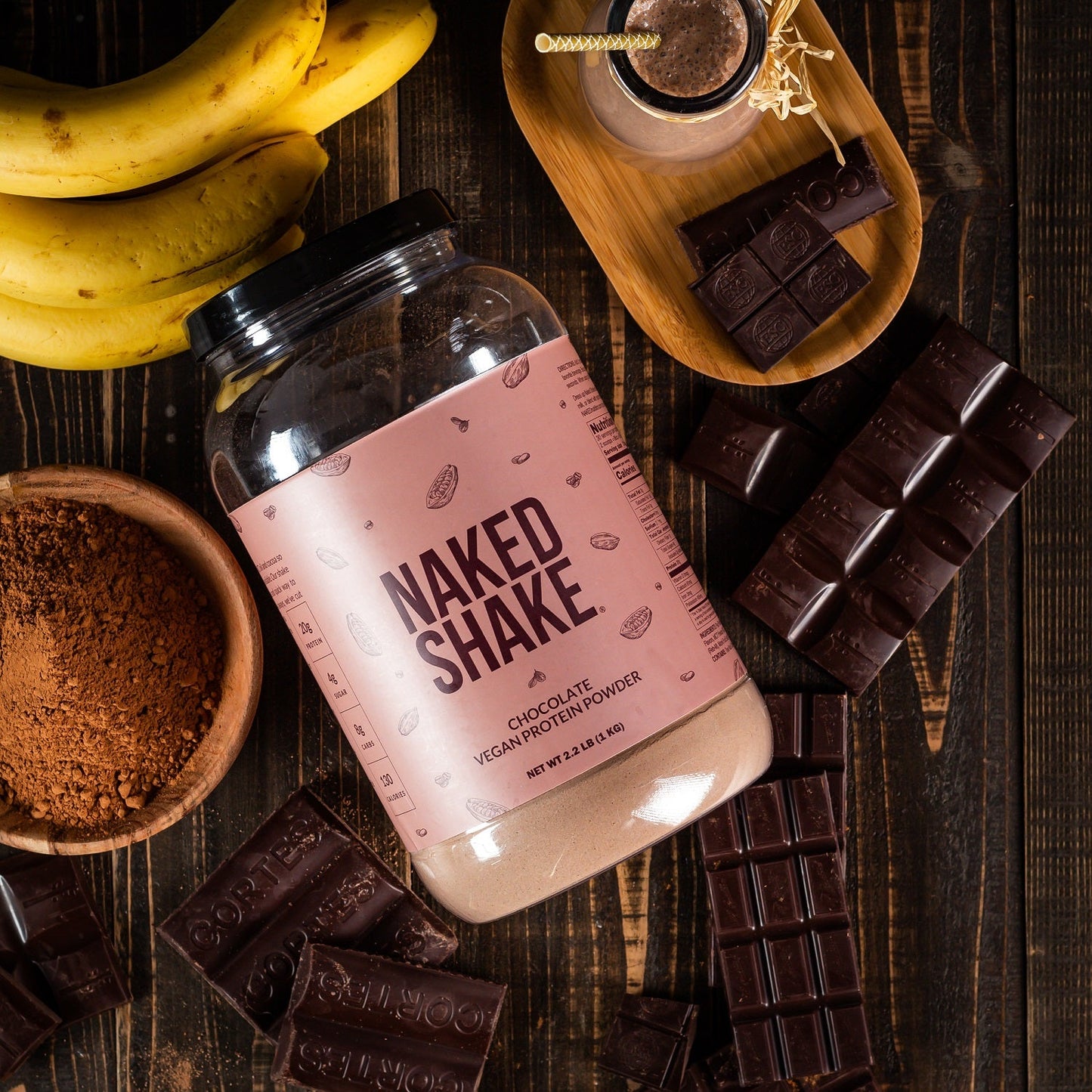 Chocolate Protein Shake - Chocolate with a Convenient Shake-Friendly Formula