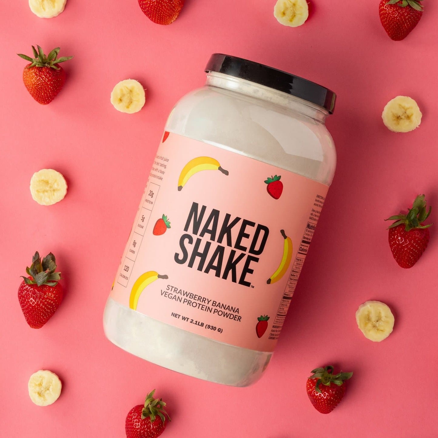 Strawberry Banana Protein Shake - Strawberry Banana with a Convenient Shake-Friendly Formula